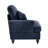 Sofa LSF Chenille W/1 Pillow -Blue-1769704362