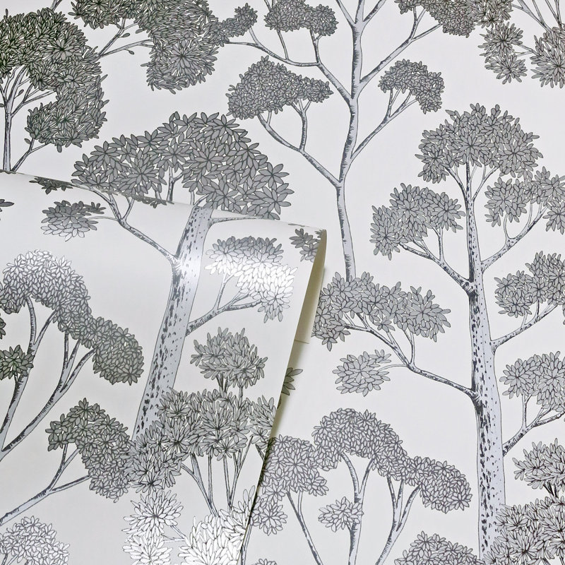 Papier peint blanc