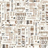 Kitchen Recipes Tea and Coffee 32.8' L x 21" W Smooth Wallpaper Roll