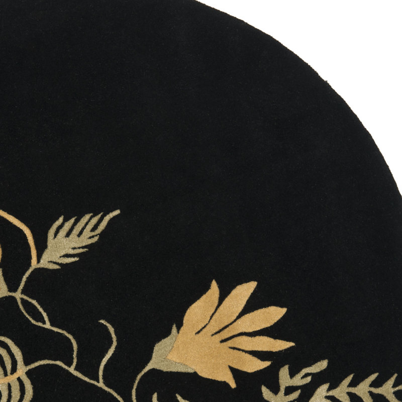 Tapis en laine et viscose touffetés à la main Soho, Rectangle 7 pi 6 po x 9 pi 6 po