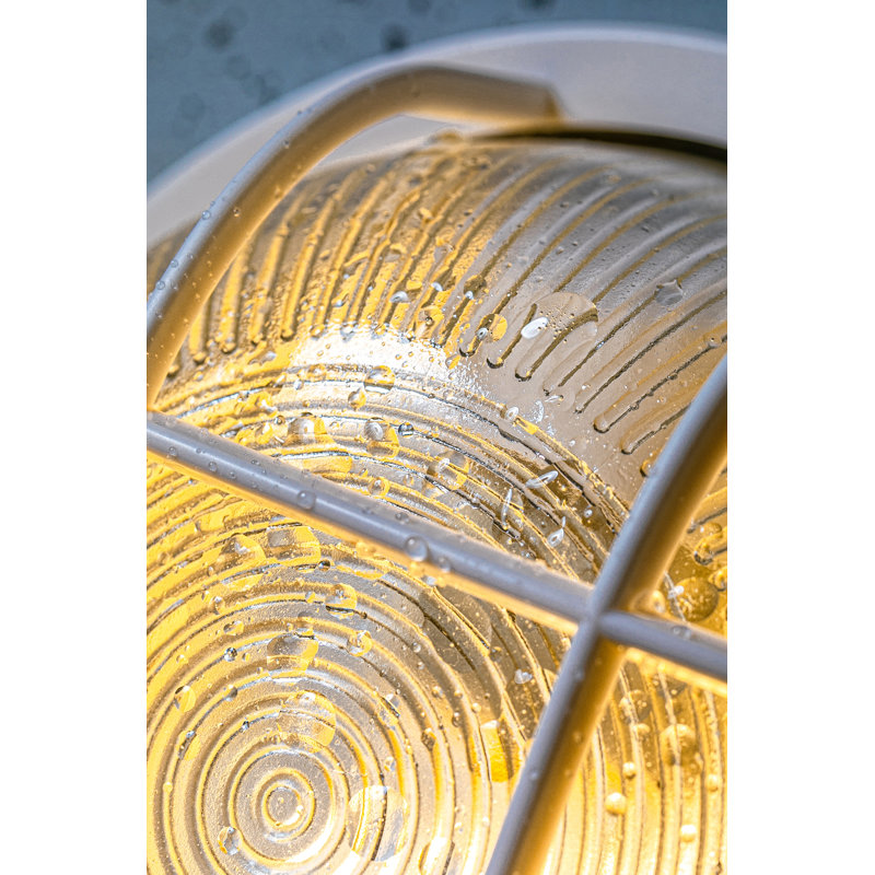 Saniye White Outdoor Bulkhead Light