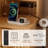 Maximize Storage LED Vanity Table with 3 Color Light Ring | Stepless Dimming Makeup Station-1053233470