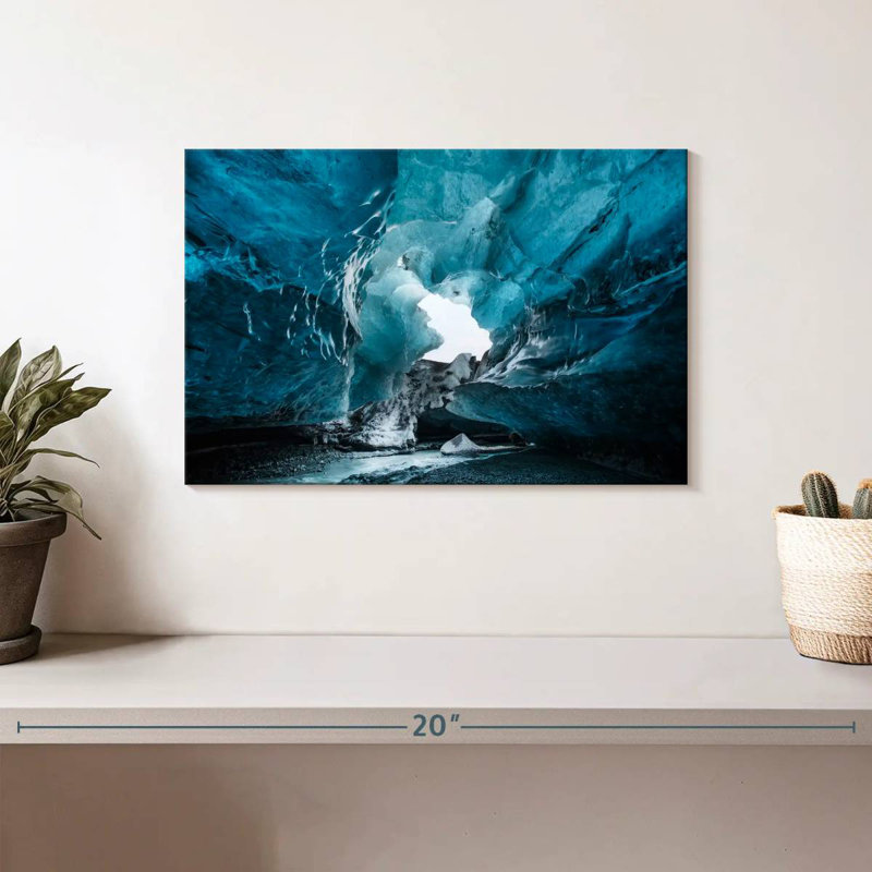 Grotte glaciaire Alvord Watnajokull, H 8 po x l 12 po