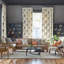 Hampton Trellis Wallpaper-50889027