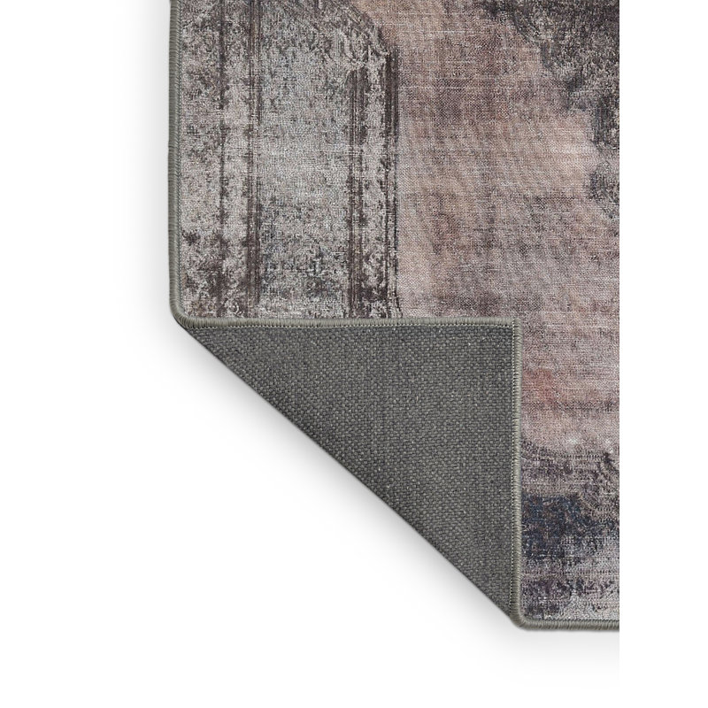 Tapis oriental gris / rouge, Rectangle 8 pi x 10 pi