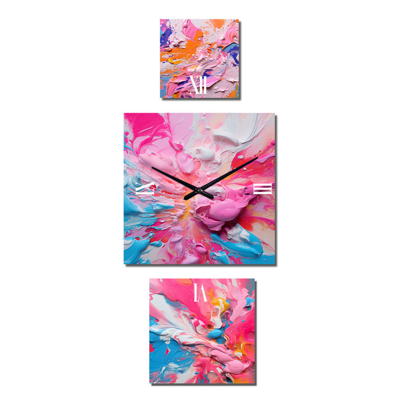 Lyndal Metal Wall Clock