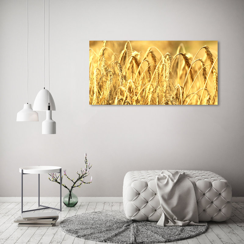 Grain - Wrapped Canvas Print