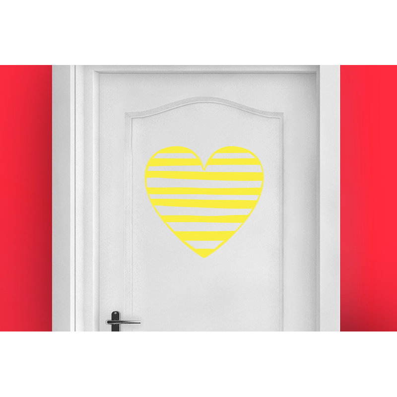 Wall Decal, Bright Yellow