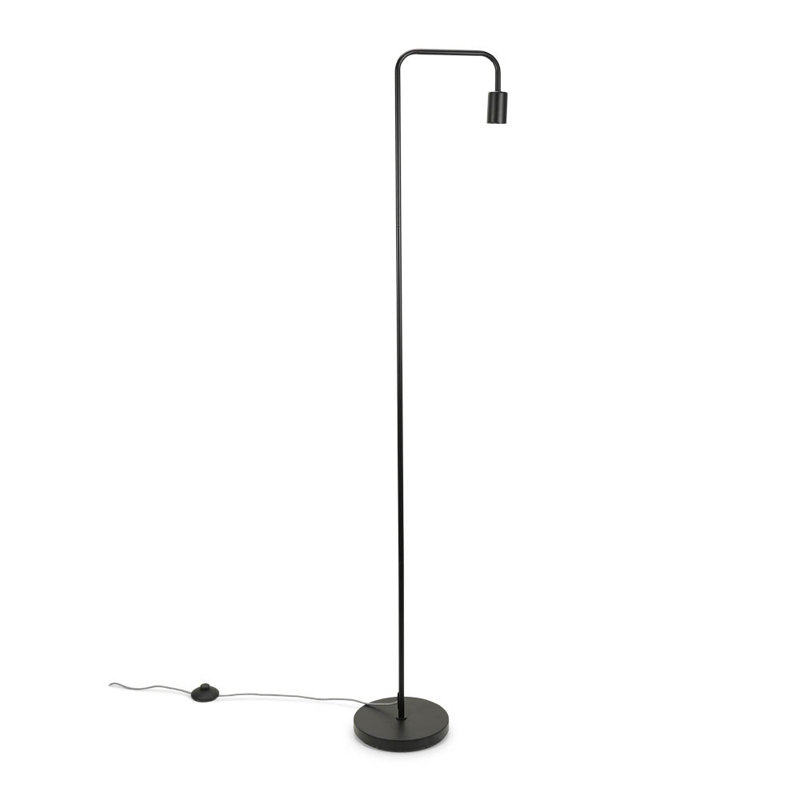 Nili 150.5cm Black Reading Floor Lamp, Yes