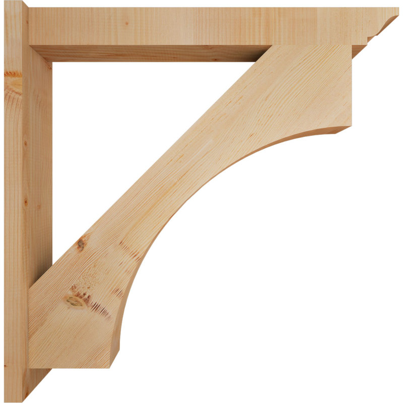Persienne en bois Westlake, Sapin Douglas de 5 1/2 po (lisse), P 36 po x H 36 po