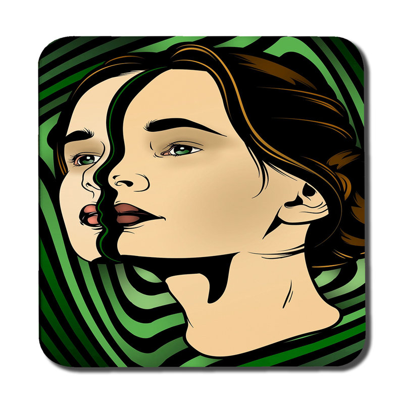 Dujuana Square 6 Piece Coaster Set