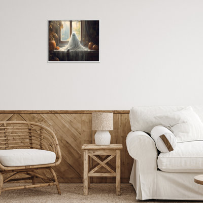 Ghost Sitting In Window, estampe numérique, design par LSR Design Studio