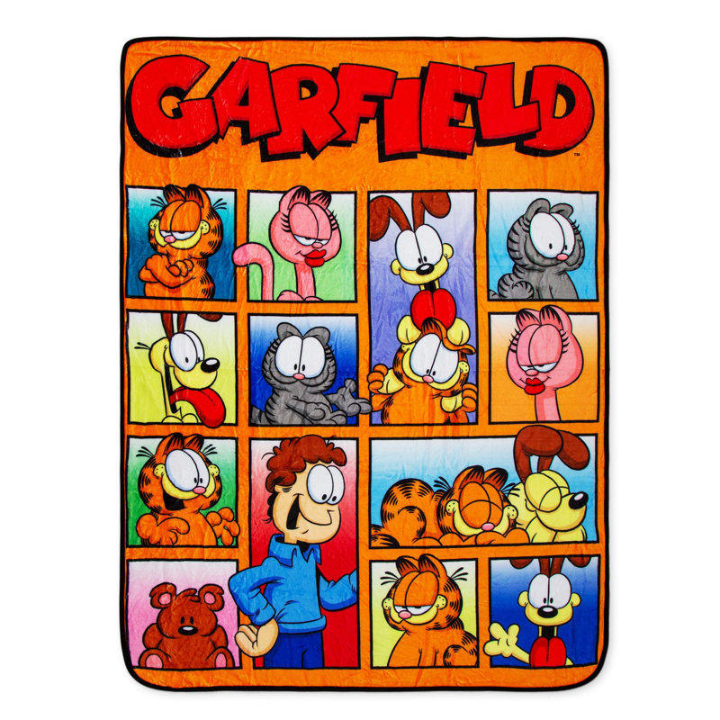 Jeté Garfield and Friends | 45 x 60 pouces