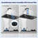 Tylza PowerFlow Series 30" 900 CFM Convertible Insert Range Hood Black with Charcoal Filter and Light