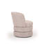 Upholstered Swivel Barrel Chair-1135908024