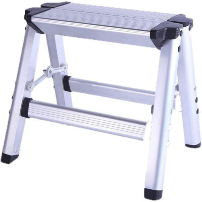 2- Step Aluminum Folding Step Stool