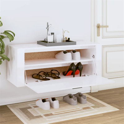 Ceddrick 8 Pair Shoe Storage Cabinet
