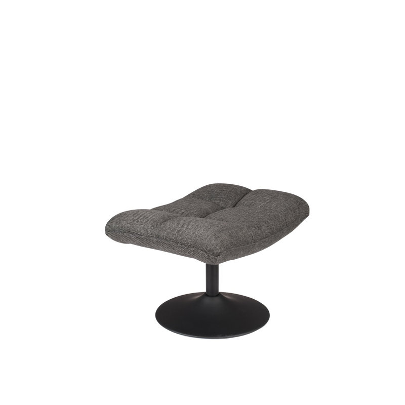Repose-pieds Bar, Polyester noir