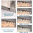 LED Modern Bathroom Light Fixtures Over Mirror, 5-Light Vanity Lights With 5 Color Modes, Dimmable Bathroom Vanity Light With Crystal Bubble Glass, (Built-In LED Bulbs Included)-471447175