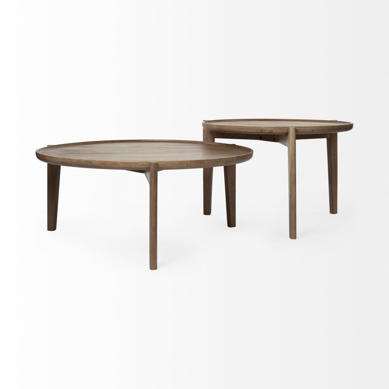 Miramar Solid Wood Nesting Coffee Table