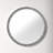 Simone Engineered Wood Round Wall Mirror-2053758698