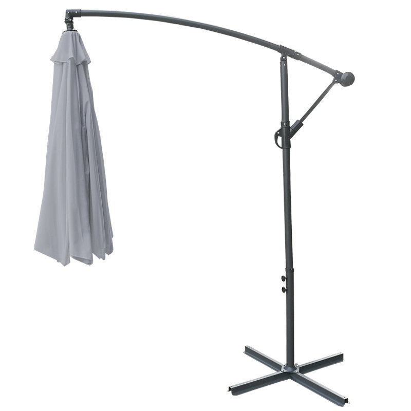 300cm Cantilever Parasol, Grey