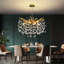 Grand lustre moderne en cristal Glam Chandelier-619454855