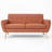 Mirsade 67.25" Flared Arm Loveseat, Loveseat, Modern Sofa, Accent Sofa-596917151