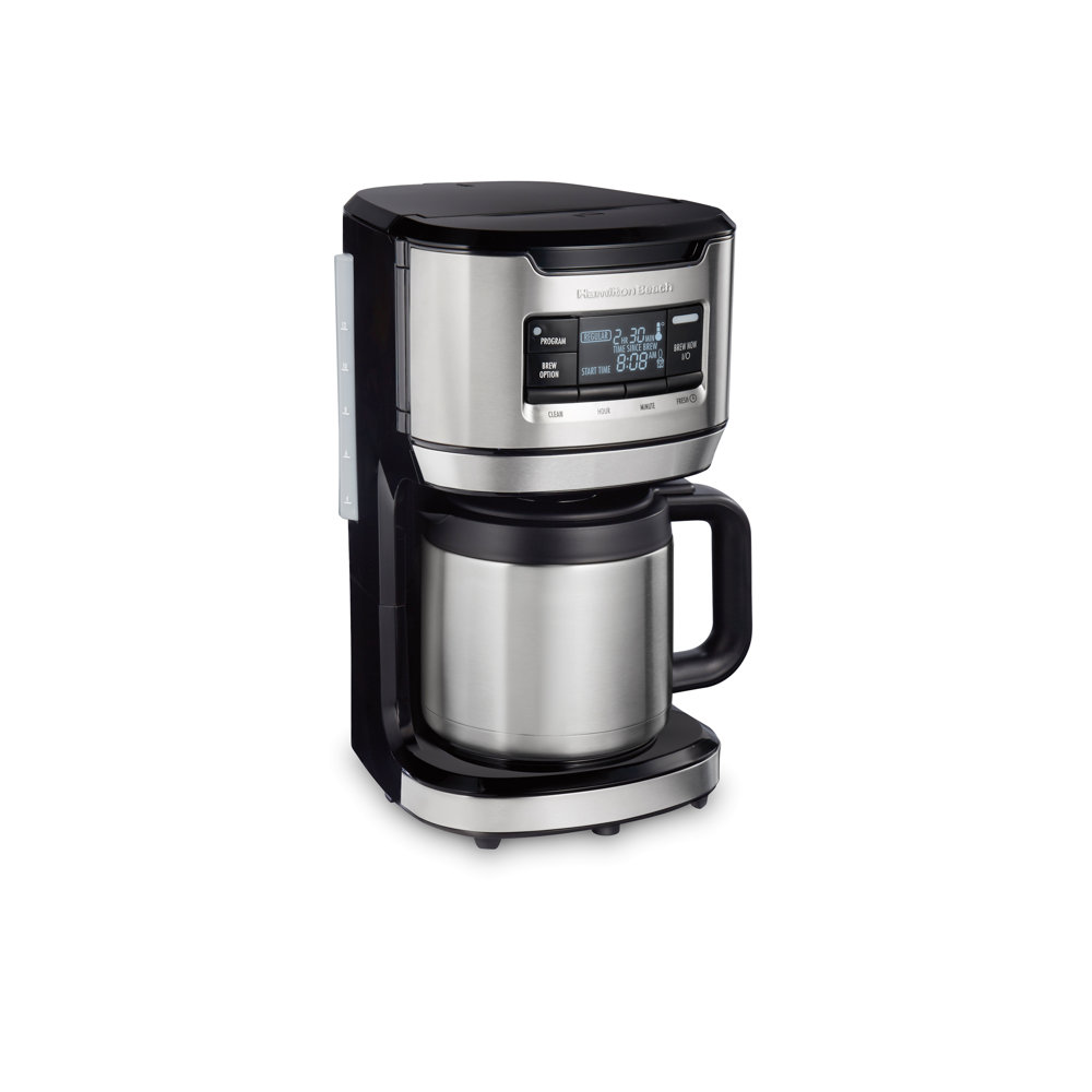 Hamilton Beach® FrontFill 12 Cup Programmable Coffee Maker with Thermal Carafe