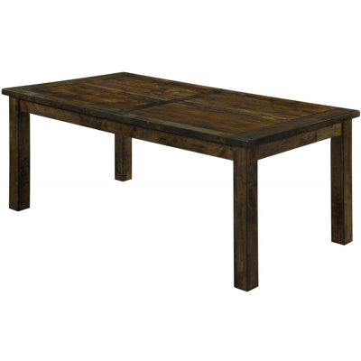 Table de salle à manger en bois massif ambar Saxis