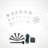 Snowflake Solar Luminaria Kit