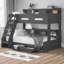 Vedika Bunk Bed with Shelves-511147572