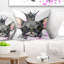 Mignon chien noir avec couronne - coussin imprimé animal-29515943-29515939