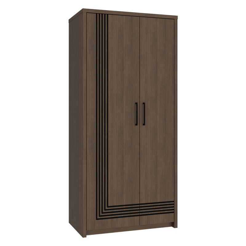 2 Door Manufactured Wood Wardrobe