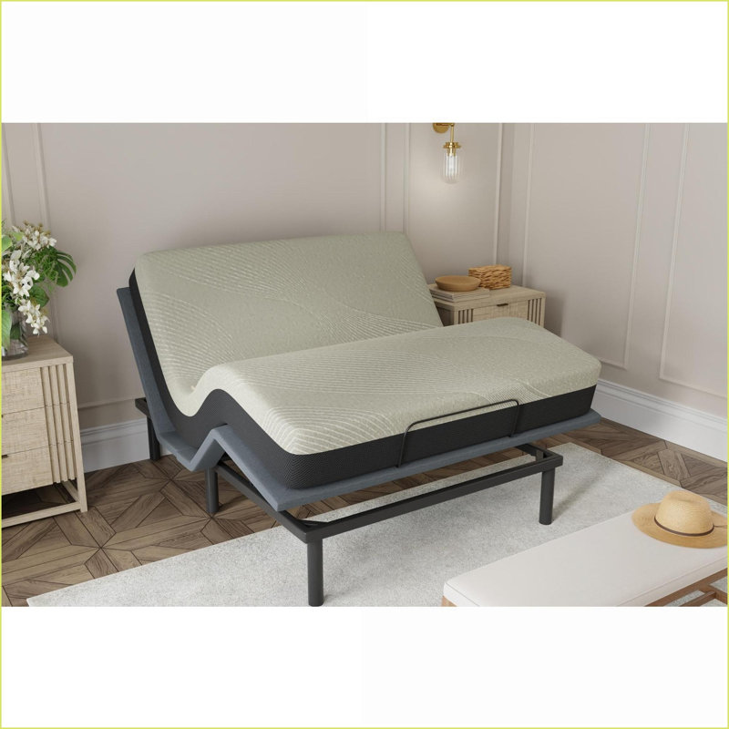 Mattresses | 8" Twin XL Firm Gel Comfort Mattress | Foam | Light Gray, Twin XL, 8"