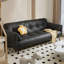 Canapé modulaire en cuir Black Cat Paw-241703301
