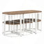 Ensemble de table de salle à manger 7 pièces Modern