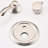 Brushed Nickel Bathroom Shower Faucet With Powerful Spray Patterns And Included Body Jets Fixture Construction, Jet Arm-125173557