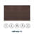 Horizontal Wood Wall Doormat 18 ''x  30''