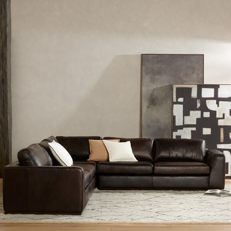 Colt Sectional, Heirloom Cigar-Aged Sienna