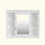 Meuble-lavabo de 36 po avec lavabo supérieur, armoire à miroir, armoire de rangement moderne avec 2 portes à fermeture douce et 2 tiroirs, meuble-lavabo simple-407764740