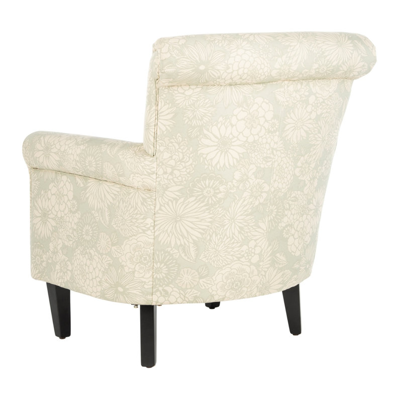 Fauteuil de 30 po de largeur, 100% polyester blanc