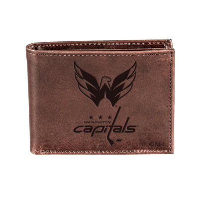 Portefeuilles 100% cuir véritable Washington Capitals