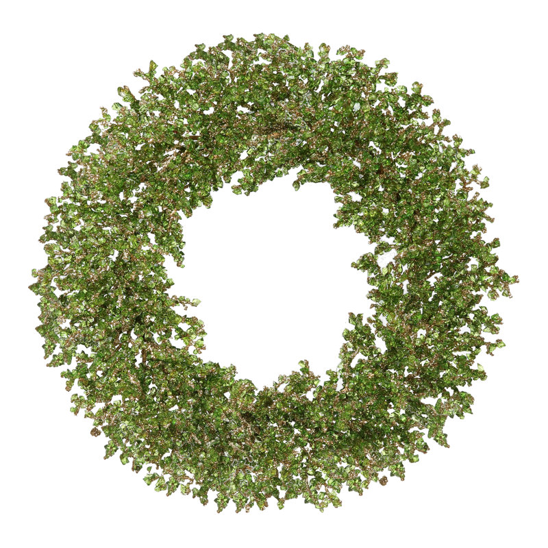 GLITTER ICE WREATH