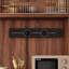 Buffet en noyer massif et bois manufacturé-1974823063