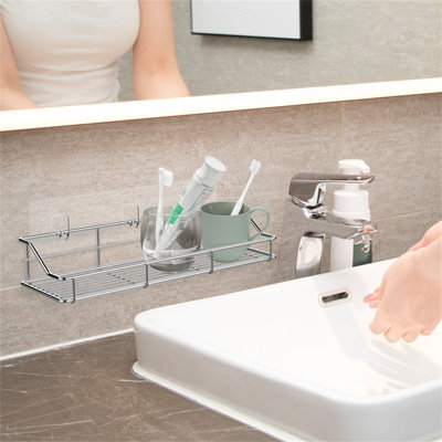 Tarakan Adhesive Stainless Steel Shower Caddy