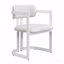 Ensemble de 2 chaises de salle à manger, chaises de salle à manger rembourrées, fauteuils en tissu avec structure en métal beige-479985171