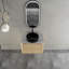 Meuble-lavabo mural 30 po avec lavabo d'art en céramique et 2 portes à fermeture en douceur-79021993