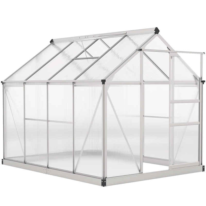 Greenhouse, 6.6' H x 6.2' W x 8.3' D