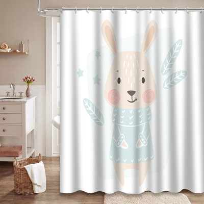 Rideau de douche Bunny Winter
